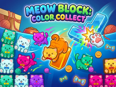 Hry Meow Block: Color Collect