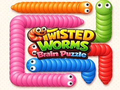 Hry Twisted worms Brain Puzzle