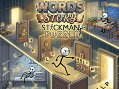 Hry Words Story Stickman Puzzle
