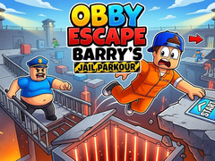 Hry Obby - Escape Barry's Jail Parkour