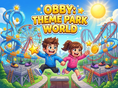 Hry Obby: Theme Park World