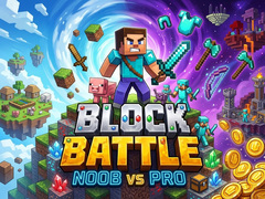 Hry Block Battle - Noob vs Pro