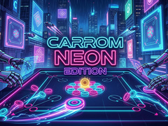 Hry Carrom Neon Edition