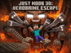 Hry Just Noob 3D: Herobrine Escape