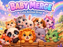 Hry Baby Merge сute Animal Drop
