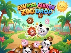 Hry Animal Merge Zoo Drop