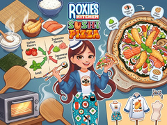 Hry Roxie's Kitchen: Sushi Pizza