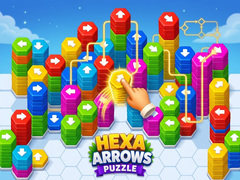 Hry Hexa Arrows Puzzle