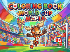 Hry Coloring Book: World Cup Maple