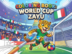 Hry Coloring Book: World Cup Zayu