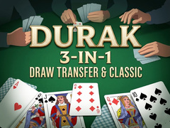 Hry Durak 3-in-1: Draw Transfer & Classic