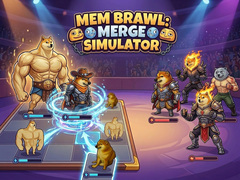 Hry Mem Brawl: Merge Simulator