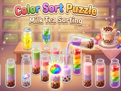 Hry Color Sort Puzzle Milk Tea Sorting