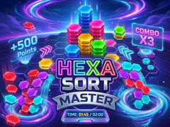 Hry Hexa Sort Master