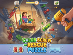 Hry Color Screw - Rescue Puzzle