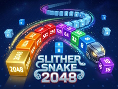 Hry Slither Snake 2048