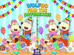 Hry Wolfoo Spot The Difference