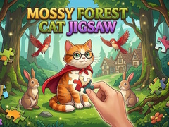 Hry Mossy Forest Cat Jigsaw
