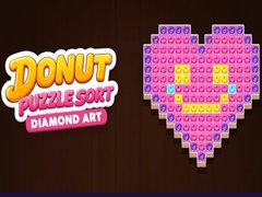 Hry Donut Puzzle Sort Diamond Art