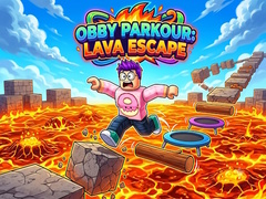 Hry Obby Parkour: Lava Escape