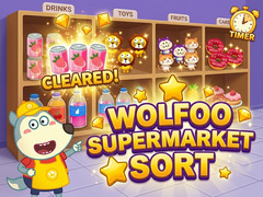 Hry Wolfoo Supermarket Sort