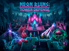 Hry Neon Ruins: Tower Defense