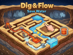 Hry Dig & Flow - Save Water