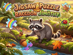 Hry Jigsaw Puzzle: Raccoon Jimothy 