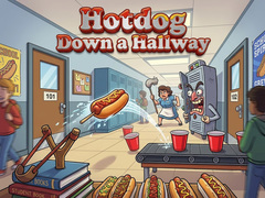 Hry Hotdog Down a Hallway