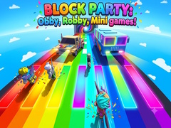 Hry Block Party: Obby, Robby, Mini games!