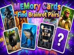 Hry MEMory Cards - Find Brainrot Pairs