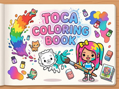 Hry Toca Coloring Book