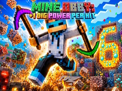 Hry Mine Obby: +1 Dig Power per Hit