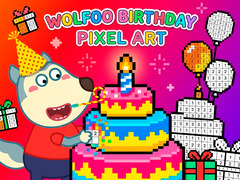 Hry Wolfoo Birthday Pixel Art