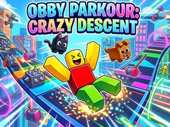Hry Obby Parkour: Crazy Descent