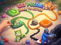 Hry Cat Puzzle: Draw To Kitten