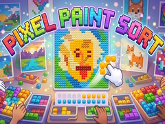 Hry Pixel Paint Sort