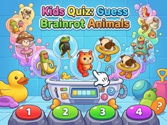 Hry Kids Quiz: Guess Brainrot Animals 