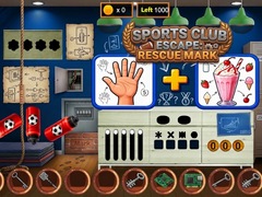 Hry Sports Club Escape Rescue Mark
