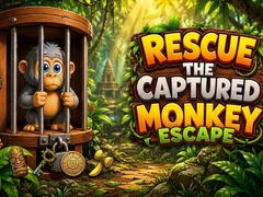 Hry Rescue the Captured Monkey Escape
