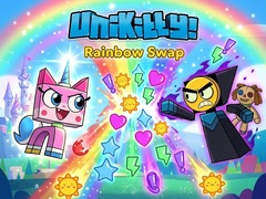 Hry Unikitty Rainbow Swap