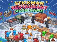 Hry Stickman Restaurant Rush Game