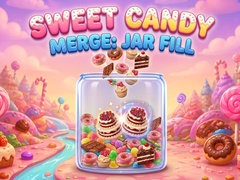 Hry Sweet Candy Merge: Jar Fill