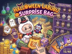 Hry Halloween Labubu Surprise Bag
