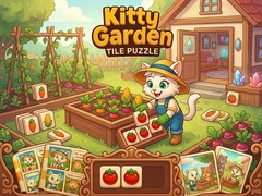 Hry Kitty Garden Tile Puzzle