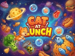 Hry Cat at Lunch