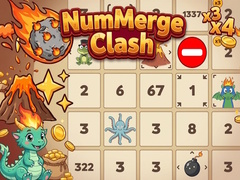 Hry NumMerge Clash