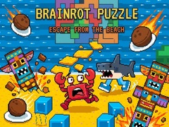 Hry Brainrot Puzzle: Escape from the Beach