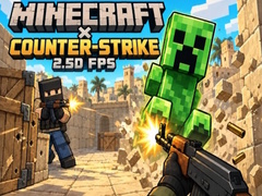 Hry Minecraft Counter Strike: 2.5D FPS