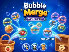 Hry Bubble Merge: Word Sort